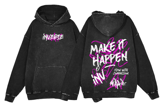 Inverse Washed Hoodie